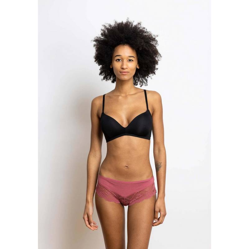 Snocks Hipster mit Spitze aus Bio-Baumwolle Unterhose Damen
