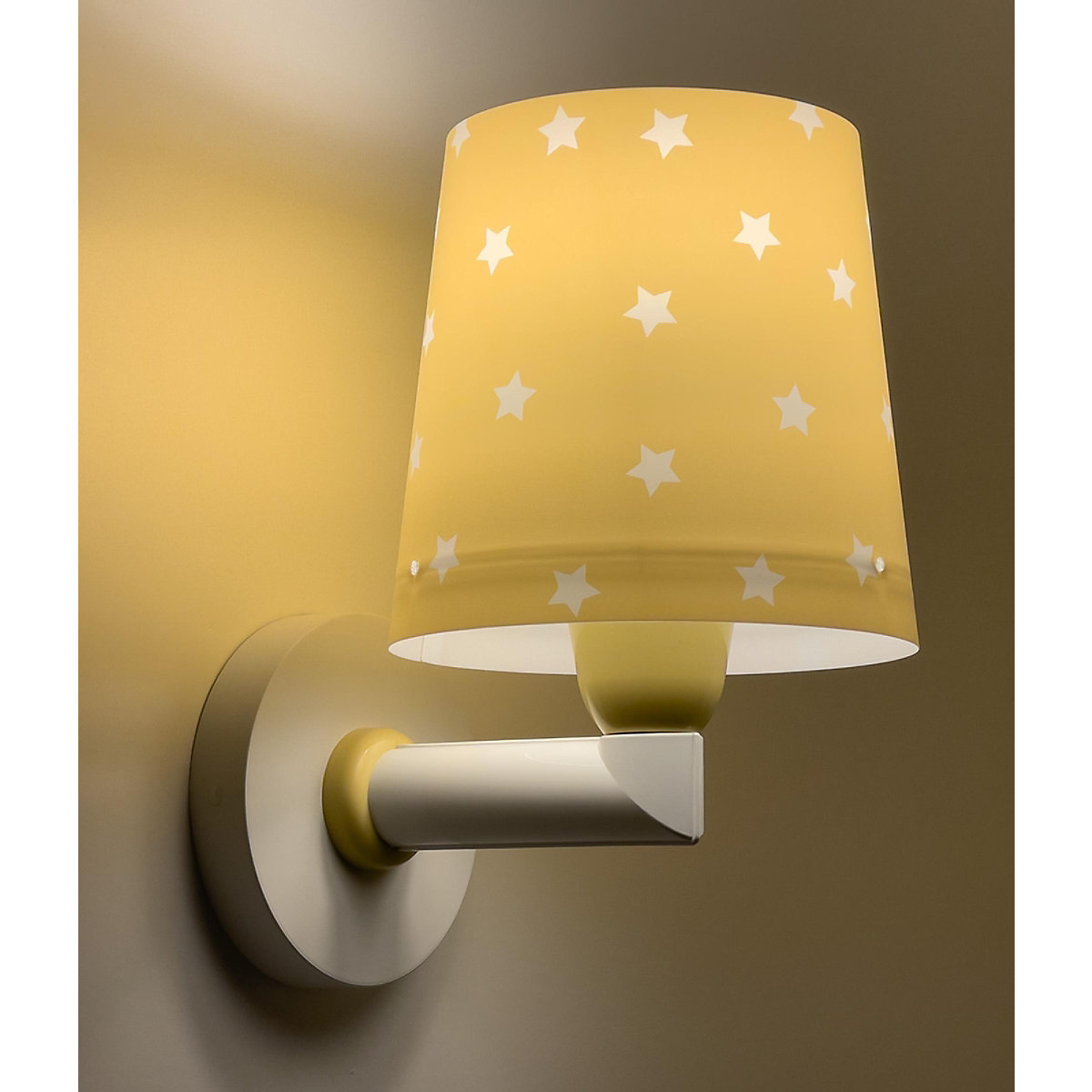 Wandleuchte Star Light, yellow