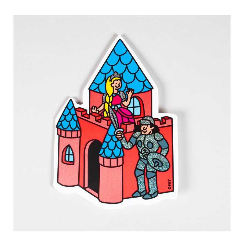 Cahier stickers, magic - OMY