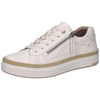 Jana Sneaker Schnürer in weiß