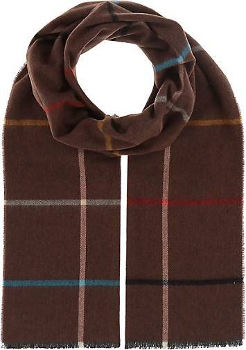 FRAAS Sustainability Edition - Cashmink-Schal mit elegantem XL-Karo - Made in Germany