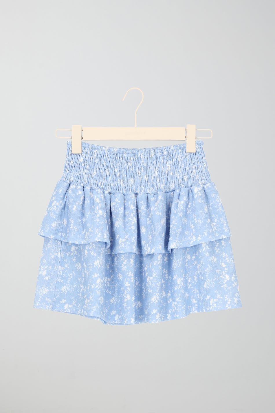 Y double frill skirt