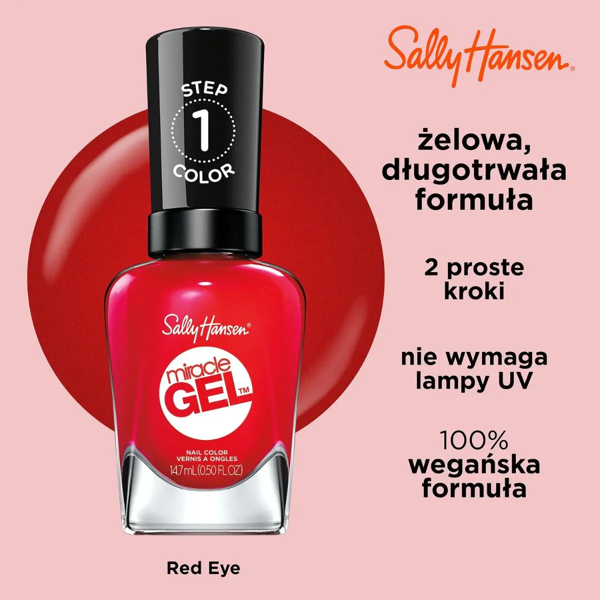Sally Hansen stebuklingas gelinis nagų lakas, 470