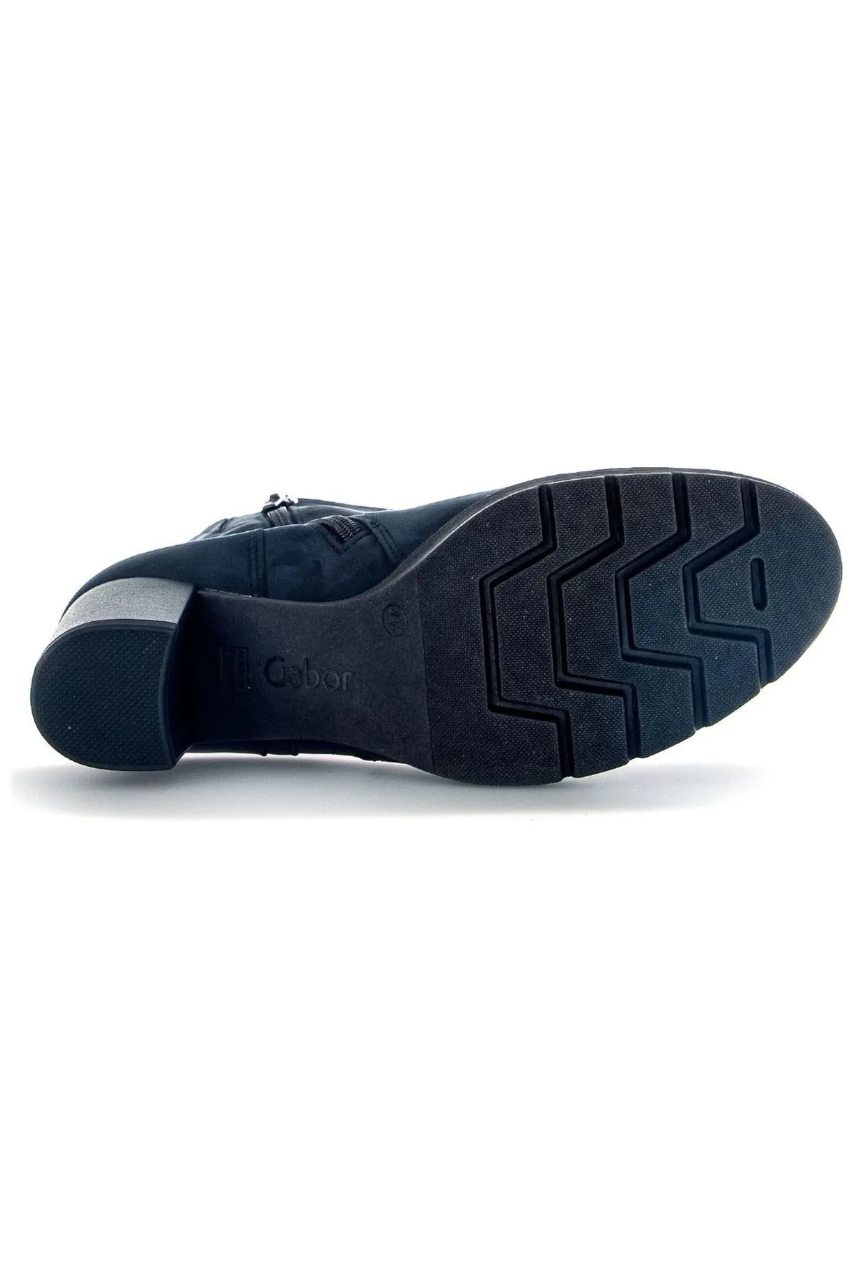 GABOR  Stiefelette - Blau - Blockabsatz