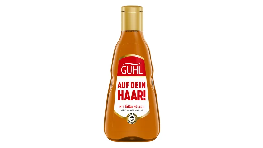 GUHL Bierdusche mit früh Kölsch kräftigendes Shampoo 250 ml