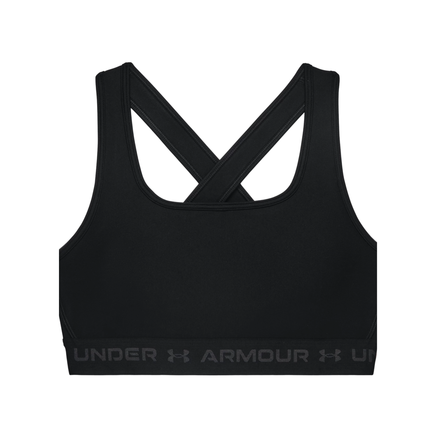 Under Armour Mid Sport-BH Damen Schwarz