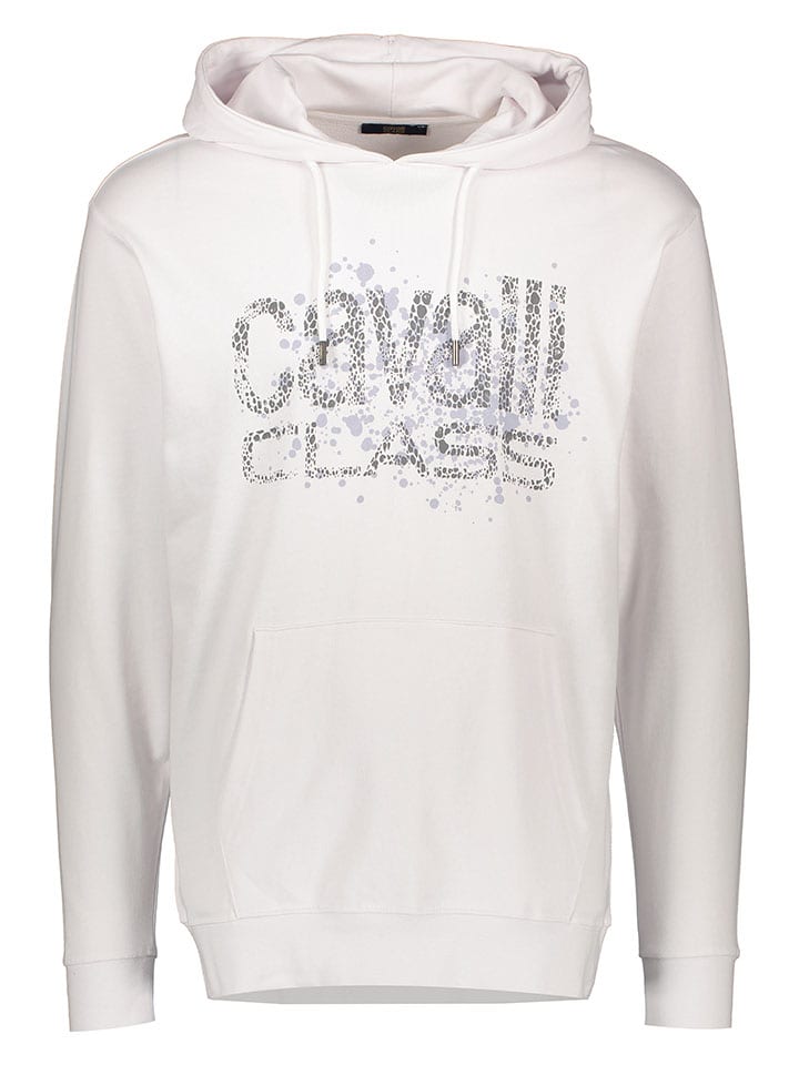 cavalli CLASS Hoodie in Weiß günstig kaufen