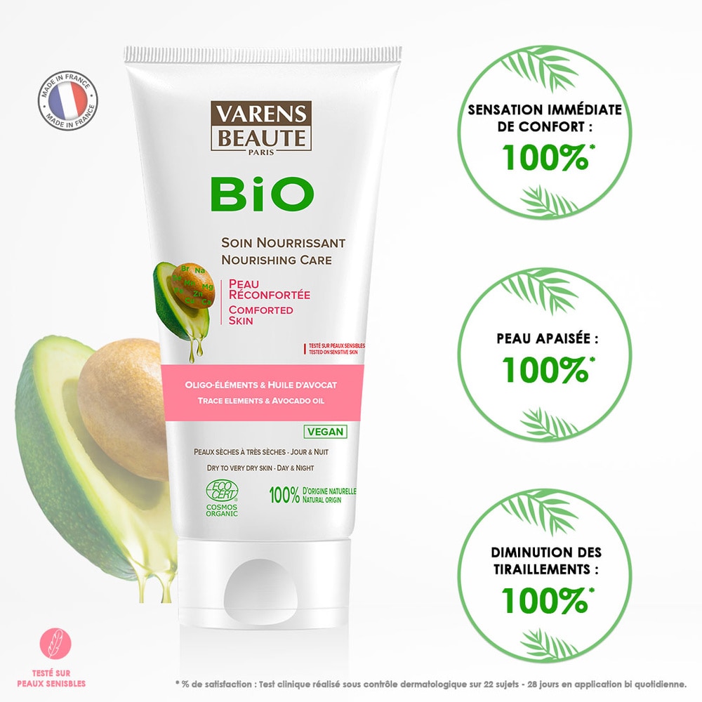 Varens beauté Soin Nourrissant BIO Peau Reconfortée