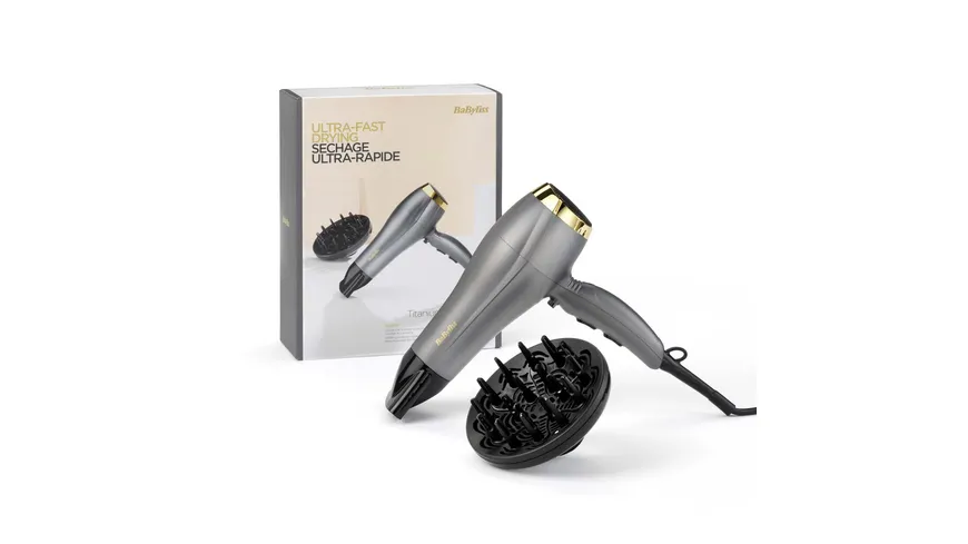 BaByliss Haartrockner Titanium Gold 5513TE