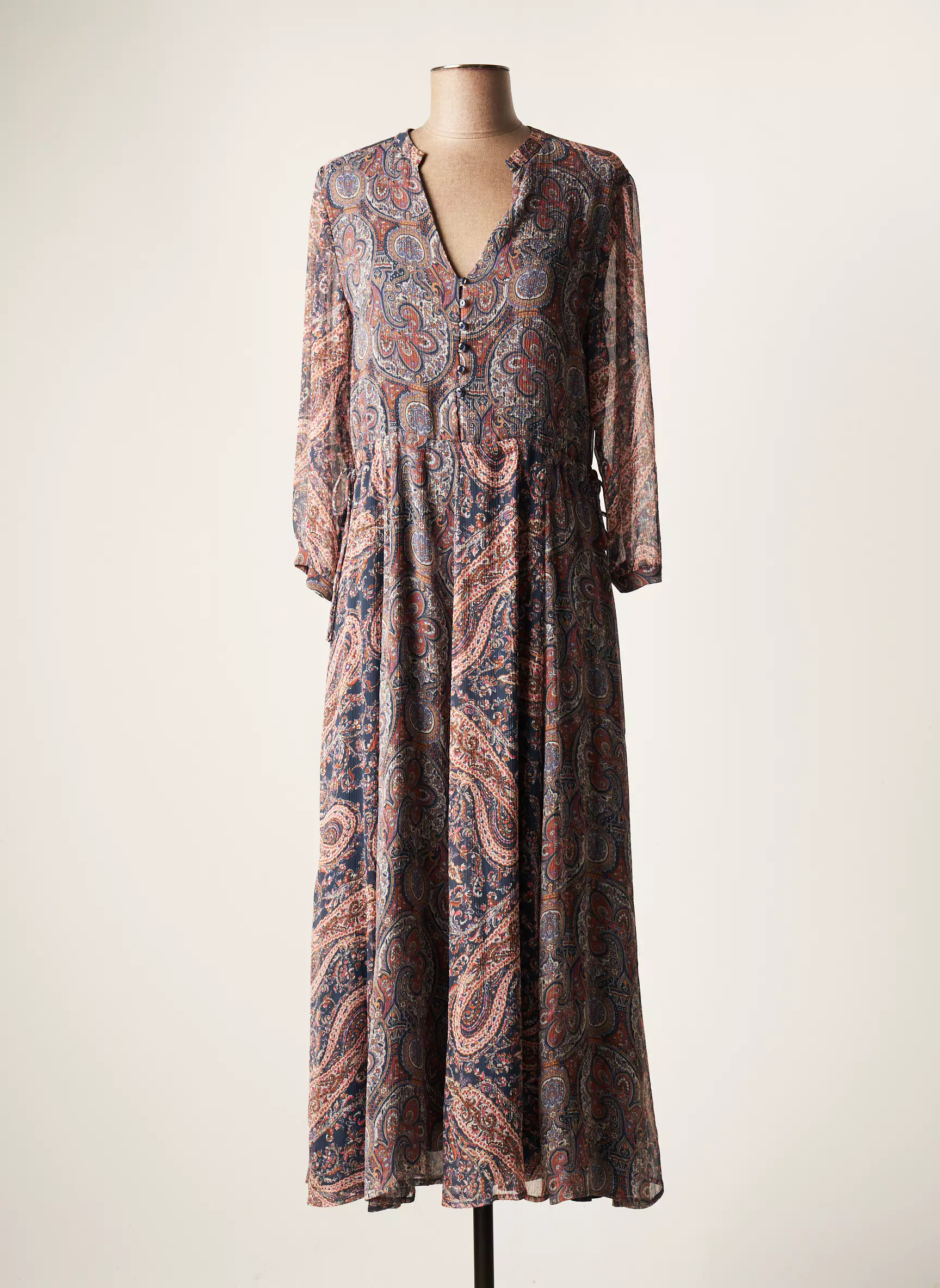Andamio Robes Longues Femme couleur bleu