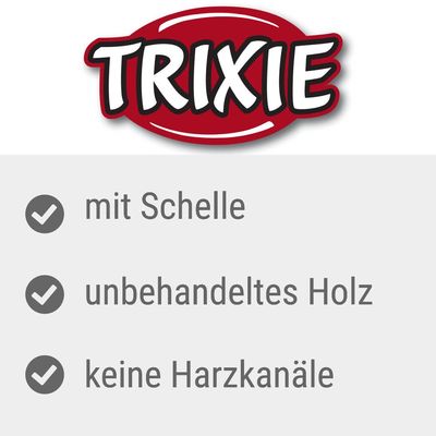 Trixie Lamellen Kugel mit Glocke