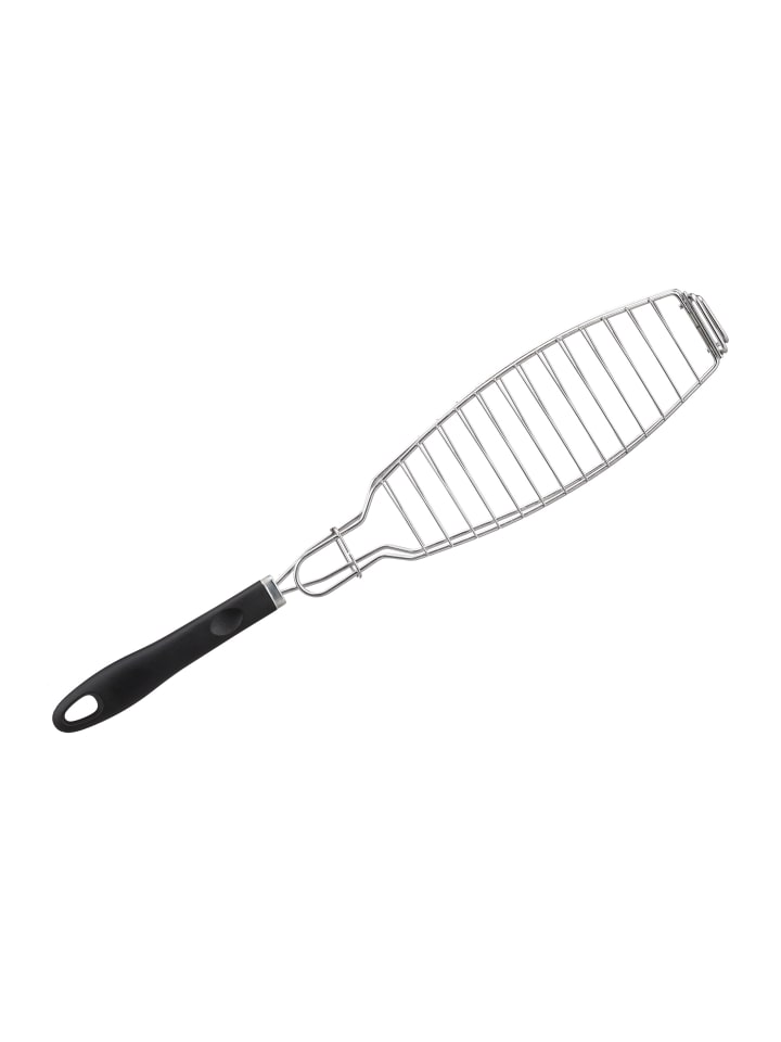 relaxdays 2x Fischbräter in Silber/ Schwarz günstig kaufen onesize