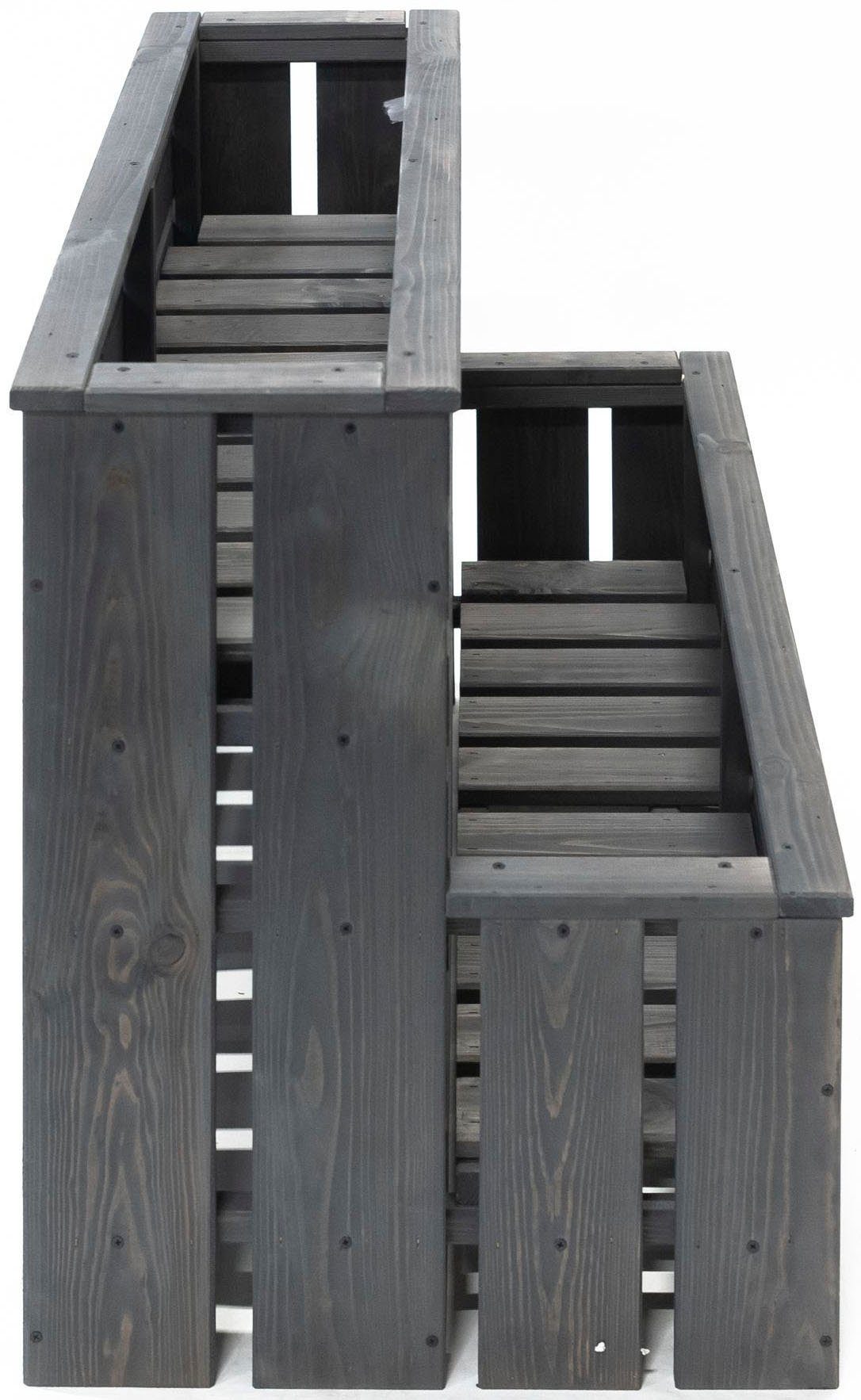 WESTMANN Blumenkasten Duett, 100 % FSC-zertifiziertes Kiefernholz