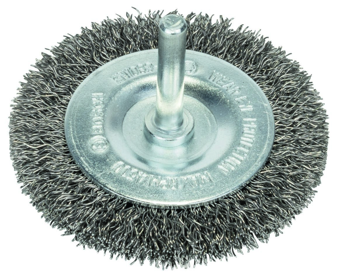Bosch Blue Accessories 2608622121 Skivebørste 70 mm bølget 6 mm skaft Rustfritt stål