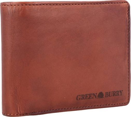 Greenburry Vintage Washed Geldbörse Leder 13 cm