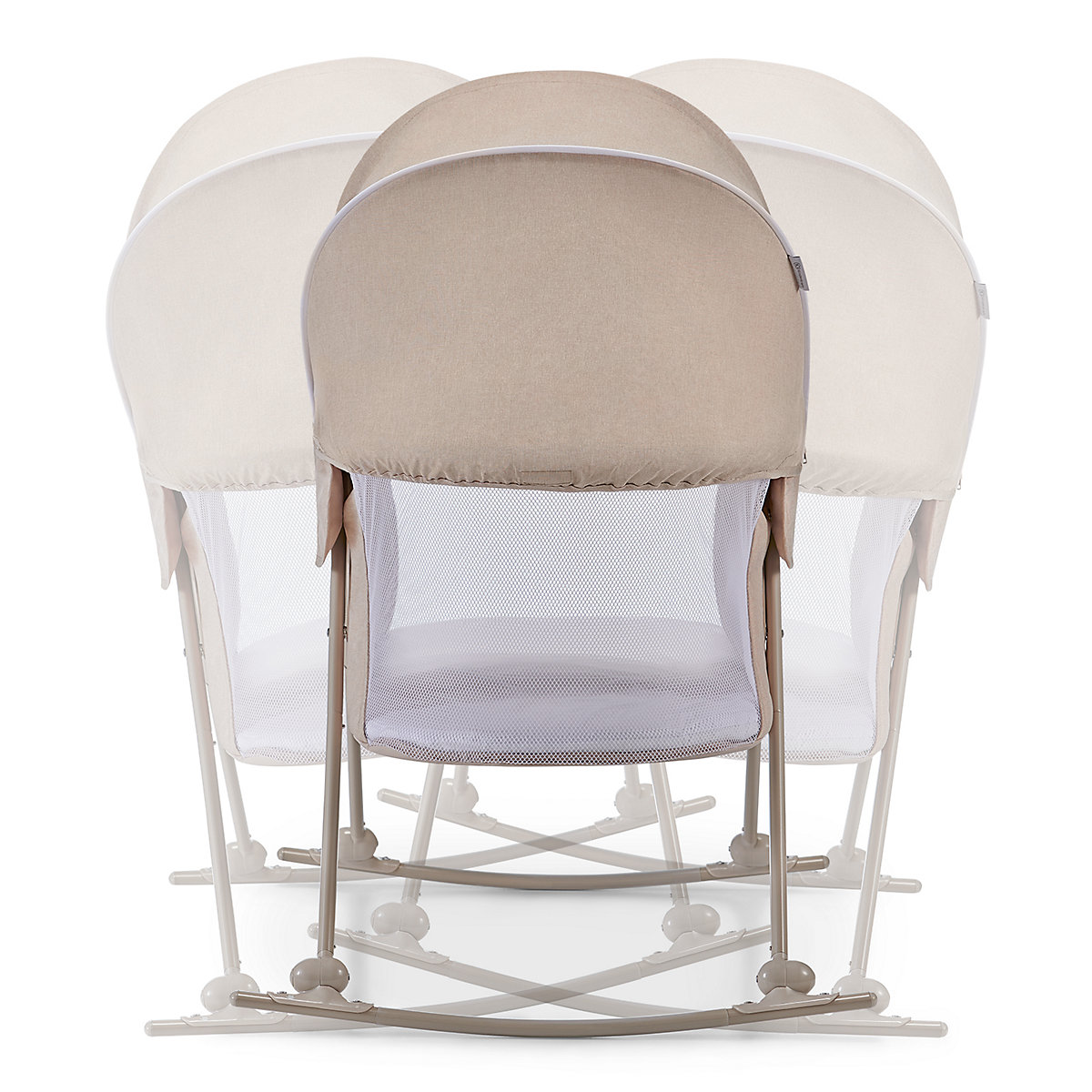 Beistellbett Lovi, beige