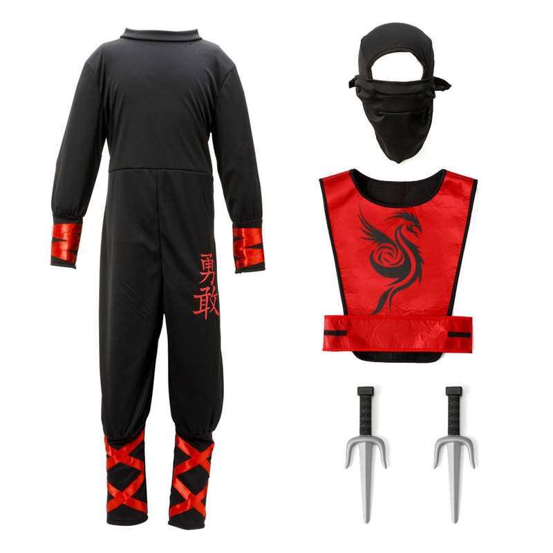 Déguisement de ninja 6-8 ans Oxybul
