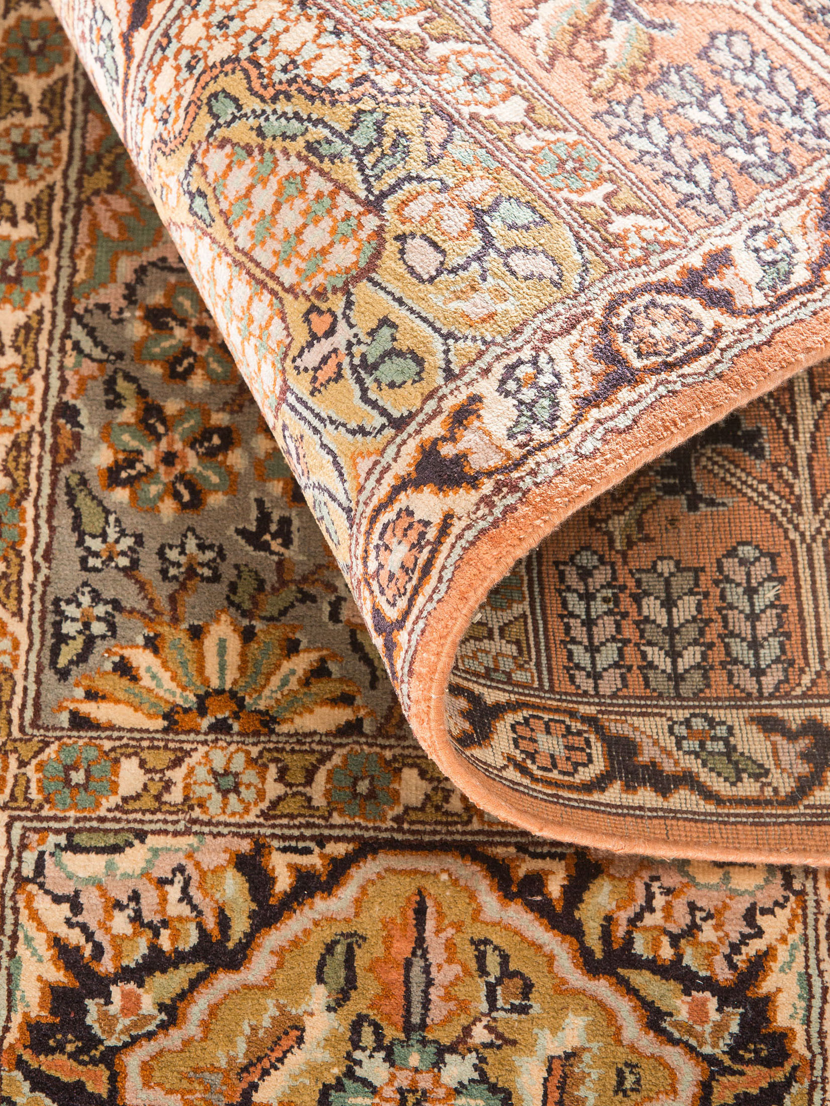 Kaschmir Seide 18/18 ca. 157 x 216 cm, Unikat / Einzelstück