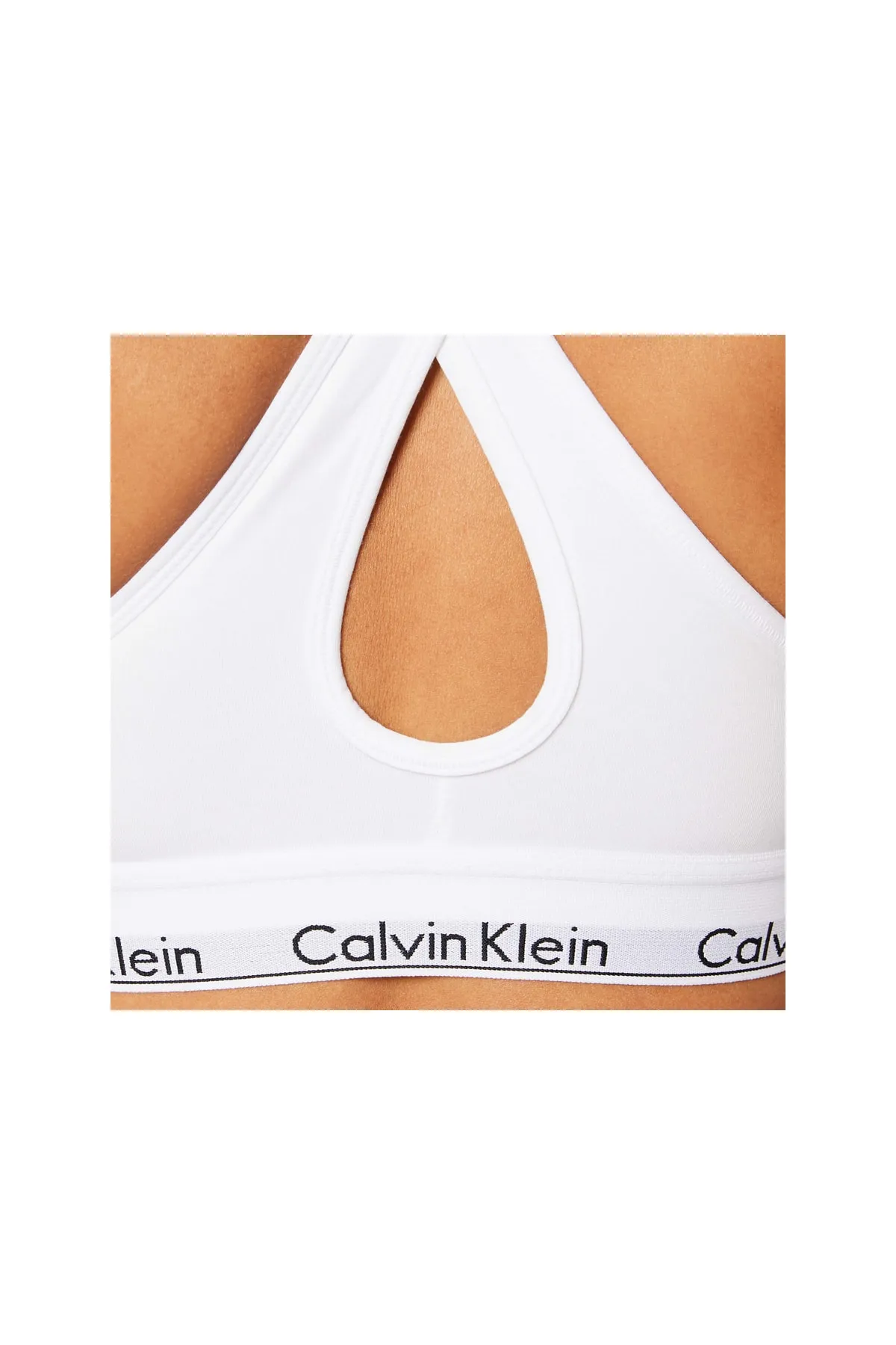 Calvin Klein  BH - Weiß - Strukturiert