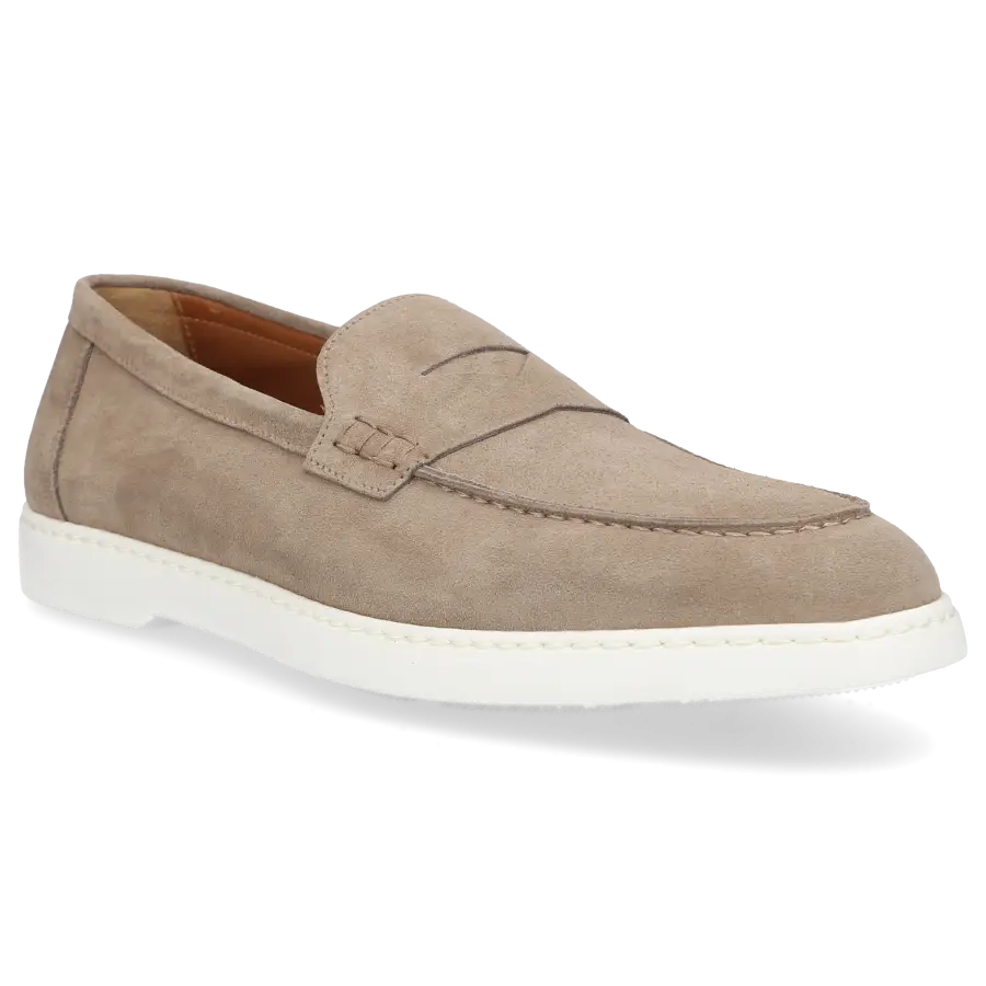 Doucal's - Loafer 3275 Veloursleder - grau