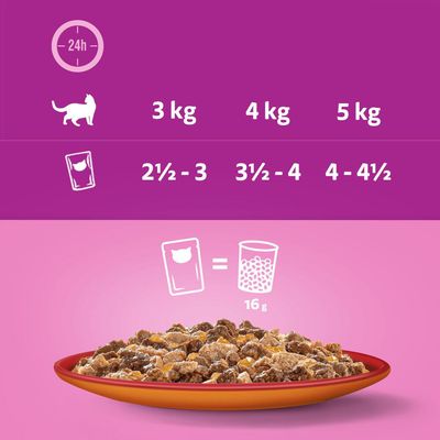 Multipack Whiskas Duo Portionsbeutel 48 x 85 g