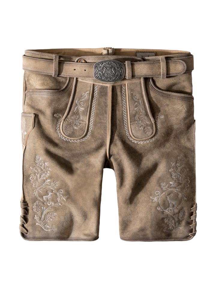Stockerpoint Lederhose Girgl in braun günstig kaufen
