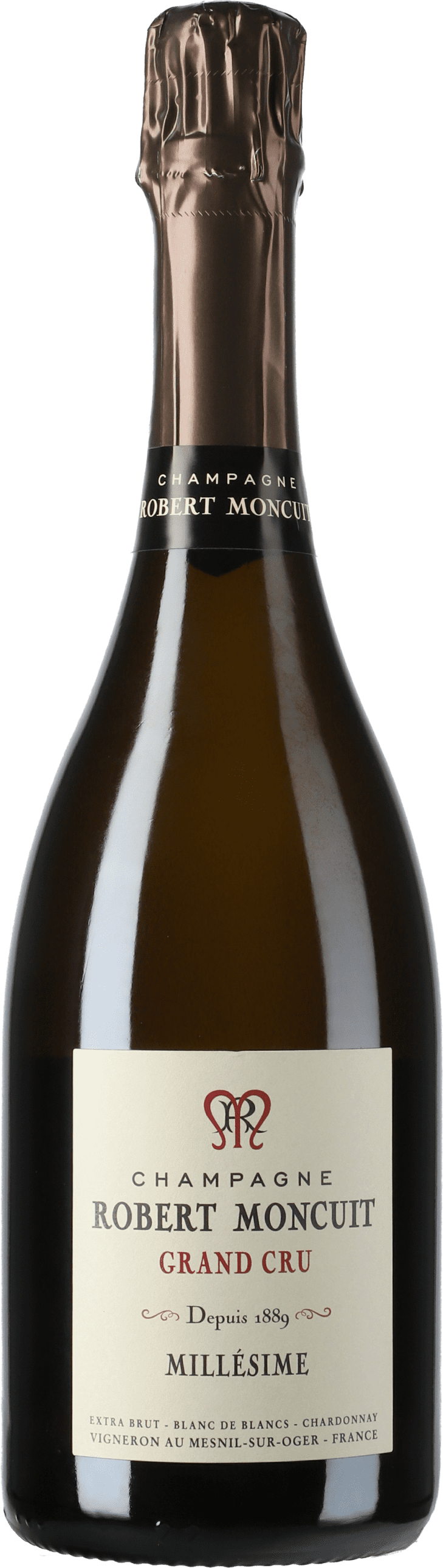 Robert Moncuit: Champagne Grand Cru Millésime Blanc de Blancs Extra Brut 2015