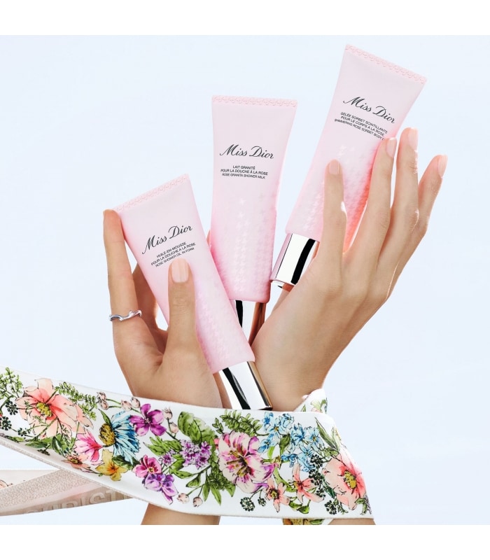 MISS DIOR- Huile-en-Mousse pour la douche à la rose - Nettoie et hydrate