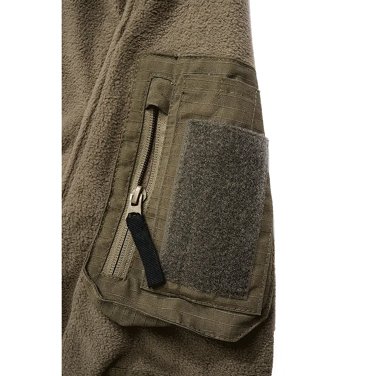 Brandit Fleece Troyer Ripstop oliv