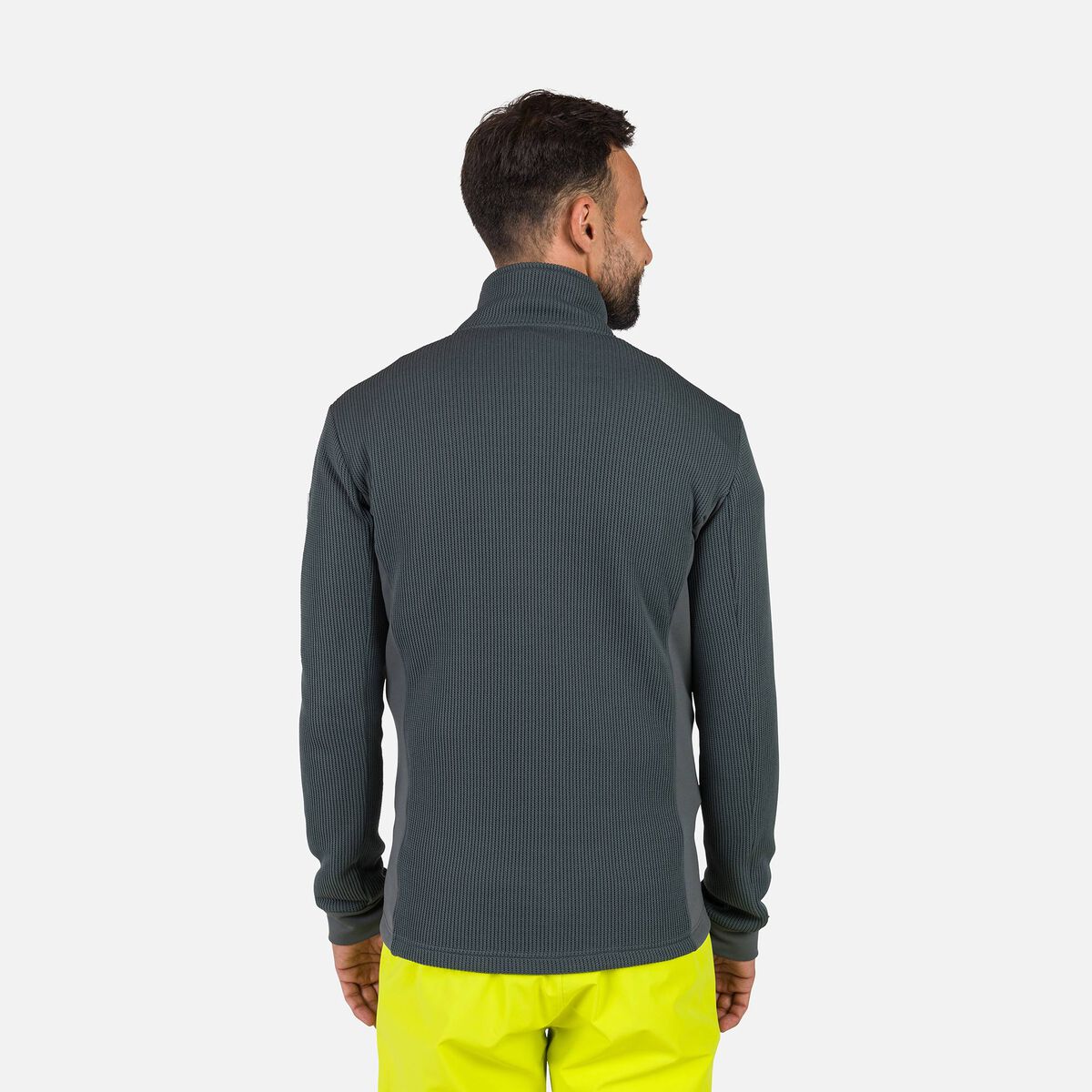 Herrenfleecejacke mit durchgehendem Reißverschluss Cieloalto