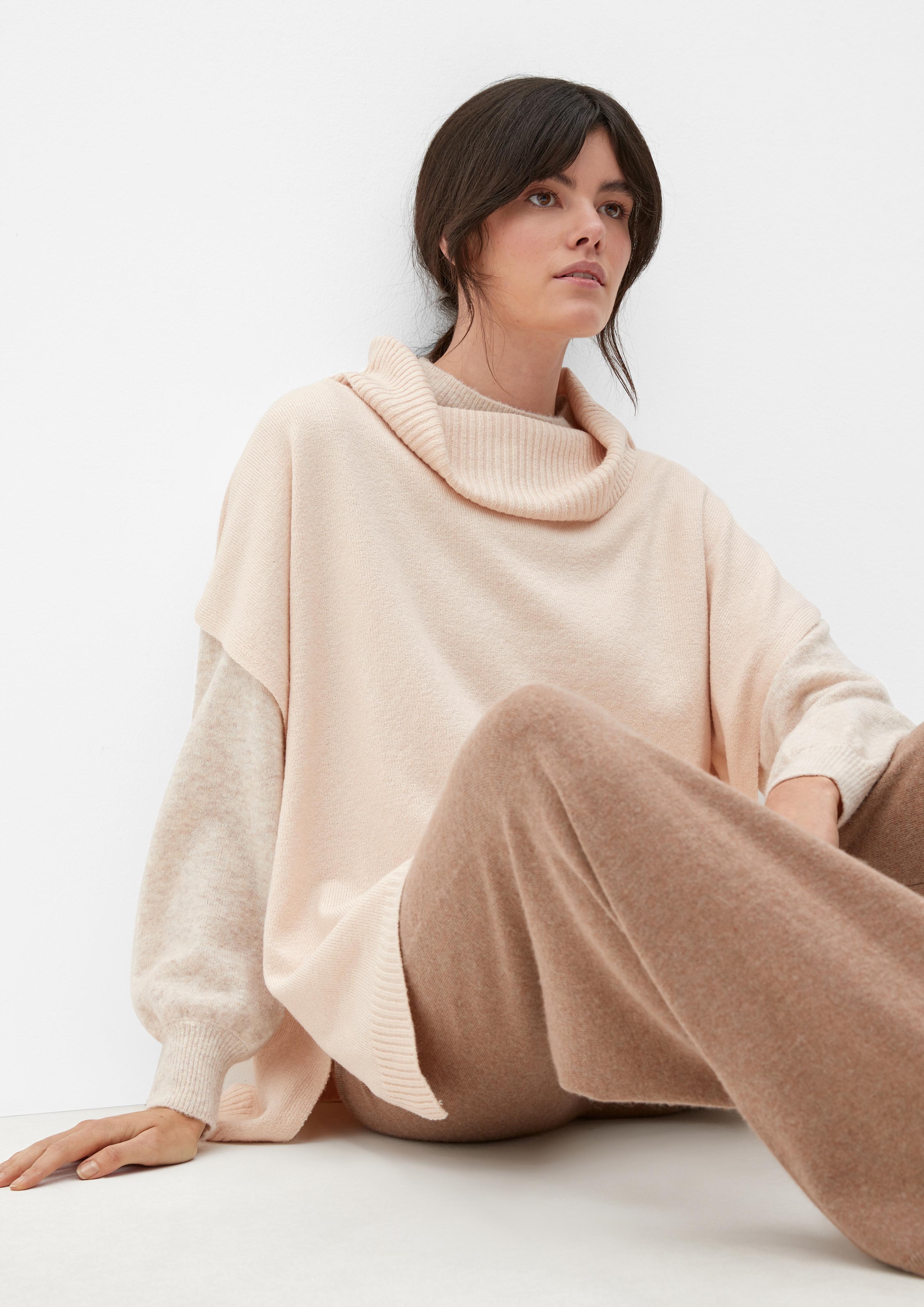 Poncho mit Rollkragen  2121871-8100