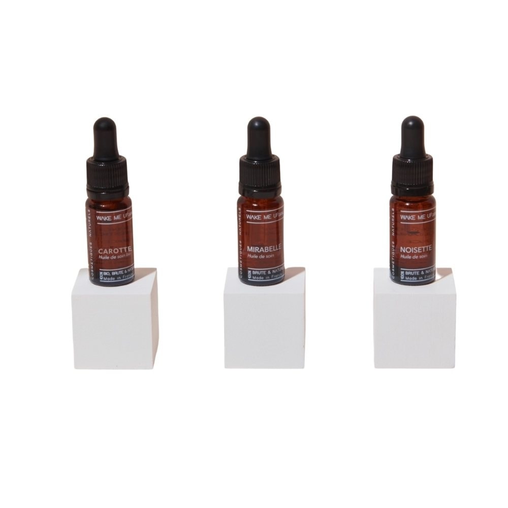 Wake me up.paris Huiles de soin françaises Coffret soin visage