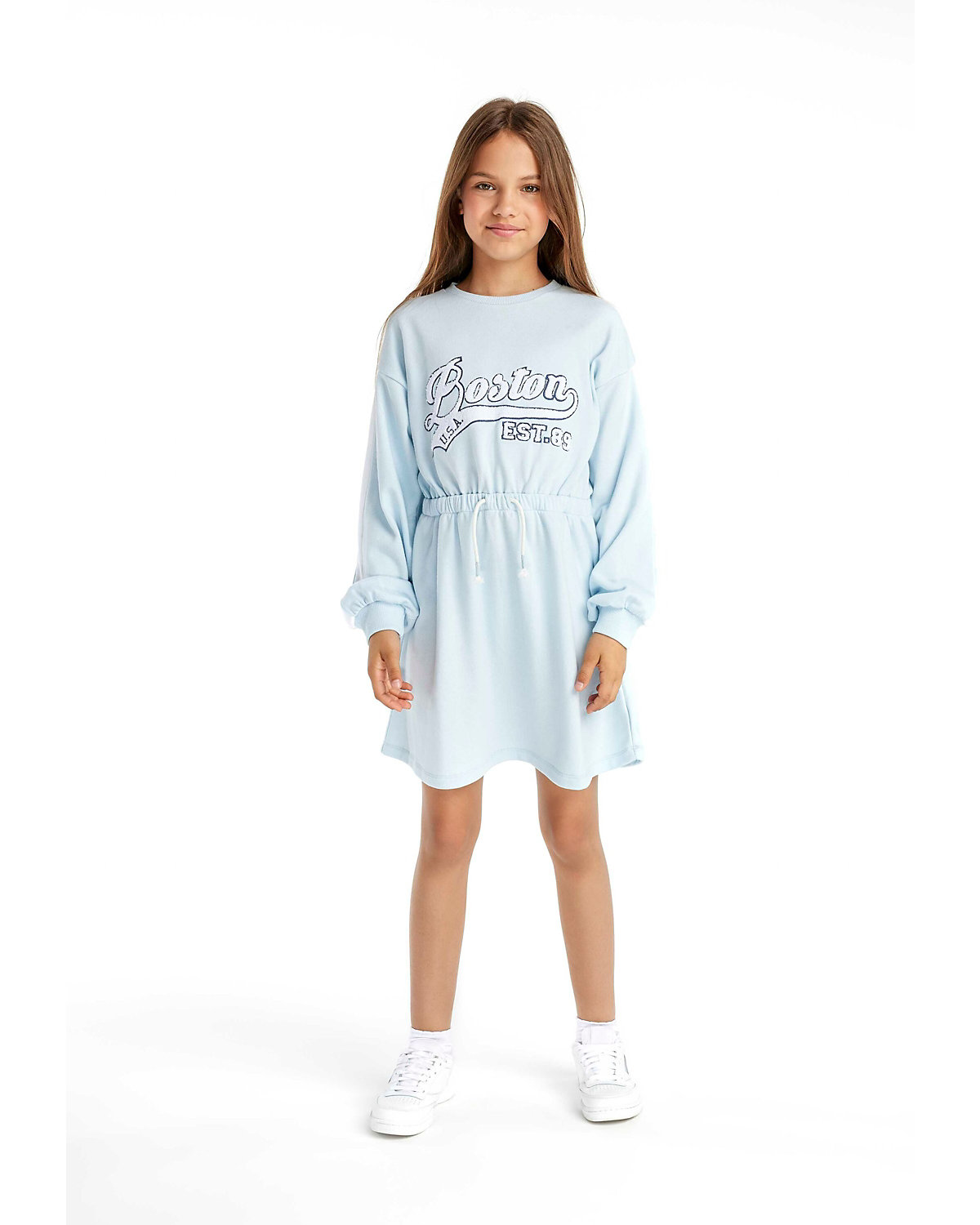 Kleid mit Kordelzug für Mädchen (3-14y)