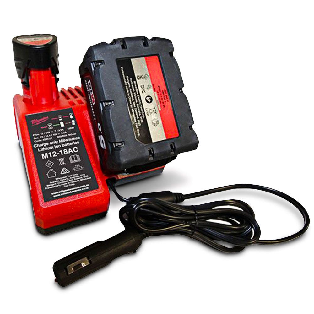 Carregador autopropelido MILWAUKEE 12 V/18 V M12-18AC
