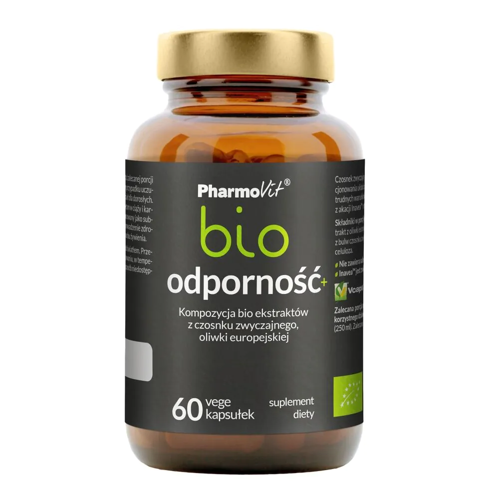 Κάψουλες PharmoVit Bio Immunity+ με εκχύλισμα σκόρδου και ευρωπαϊκής ελιάς