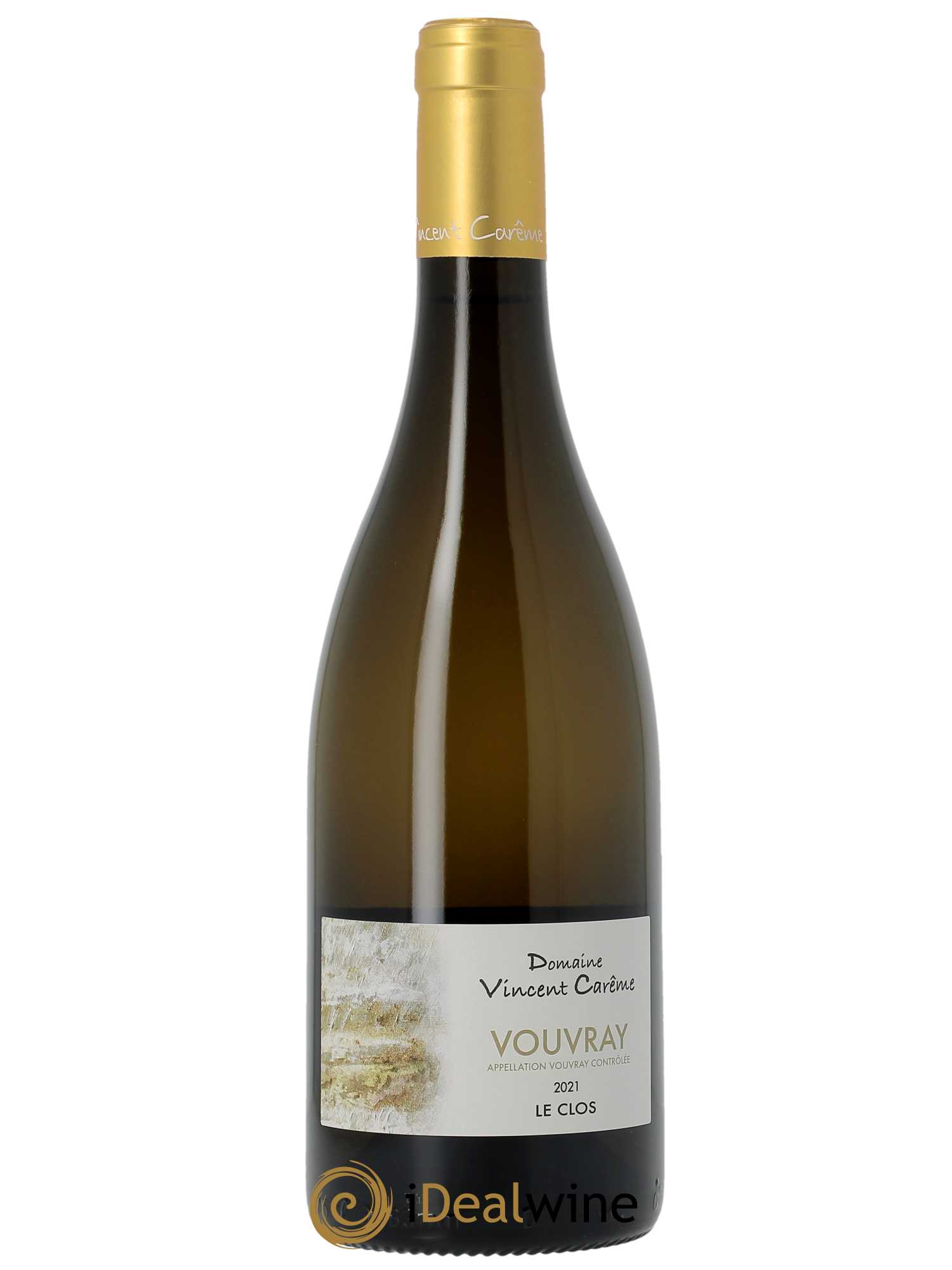 Vouvray Sec Le Clos Vincent Carême (Domaine)  2021 - Lot de 1 Bouteille