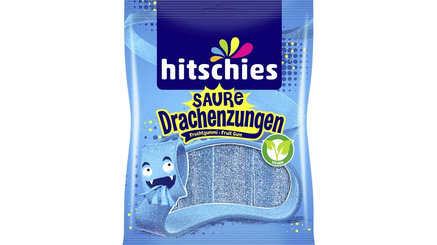 hitschies Saure Drachenzungen blau 125 g