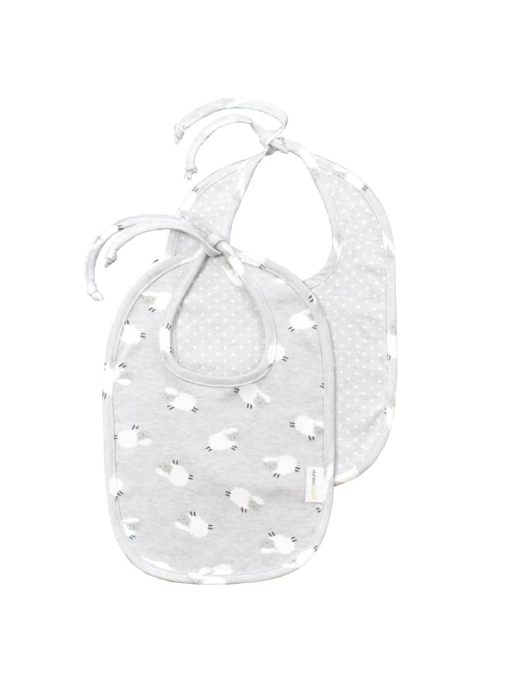 SlumberOrganix Bio Lätzchen 2er-Pack in Weiß günstig kaufen onesize