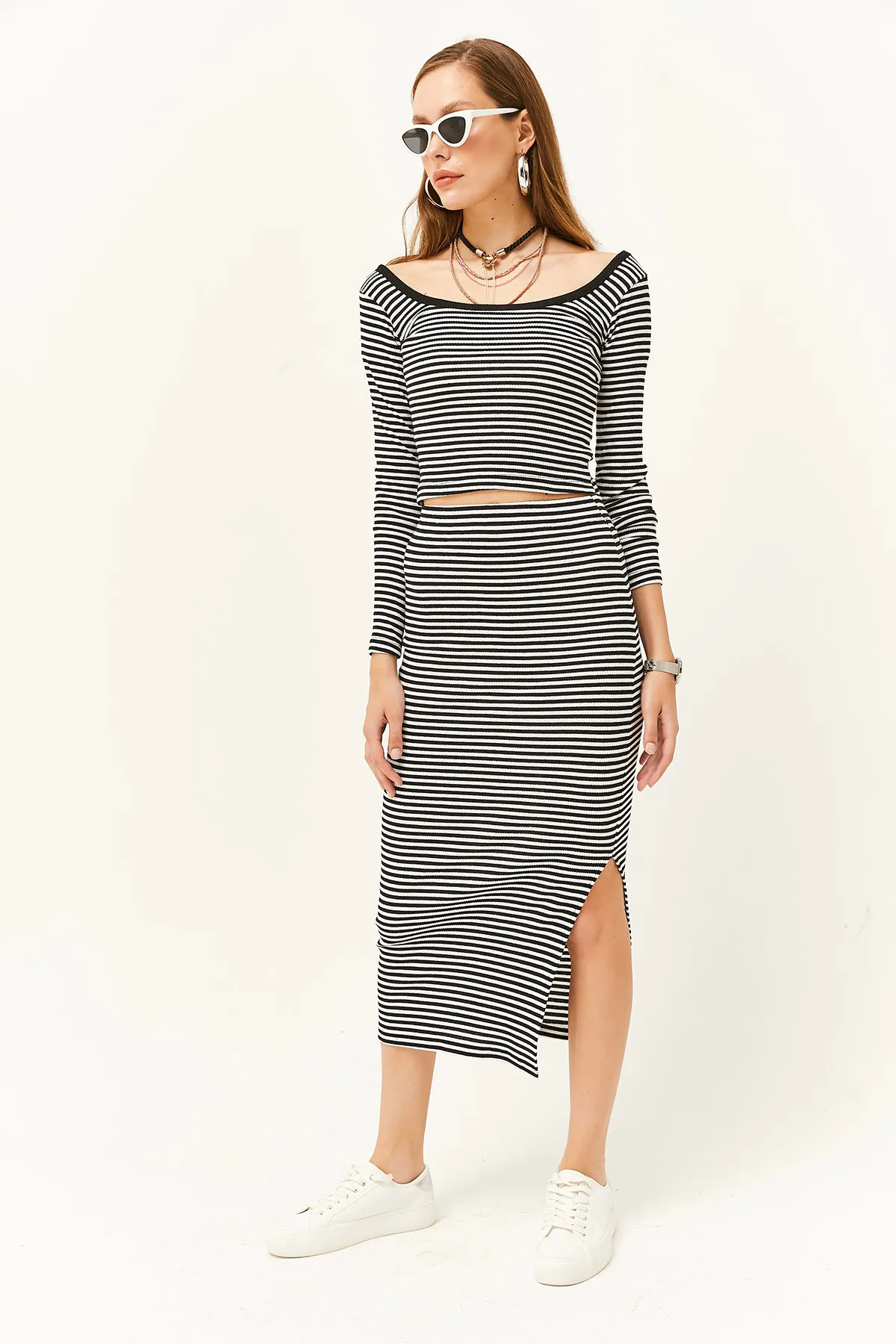 Olalook  Zweiteiler - Schwarz - Oversized