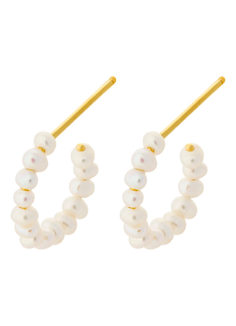 Pernille Corydon Ocean Treasure earrings with freshwater pearl