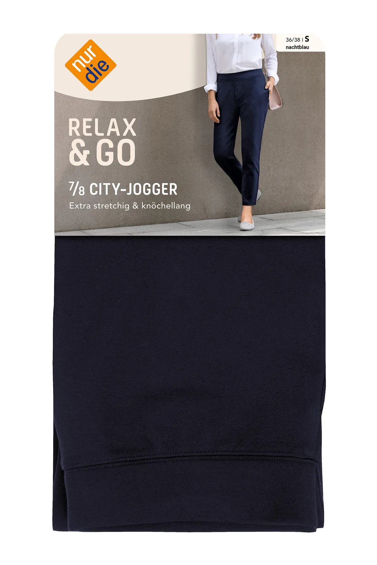 NUR DIE  Jogginghose - Blau - Slim