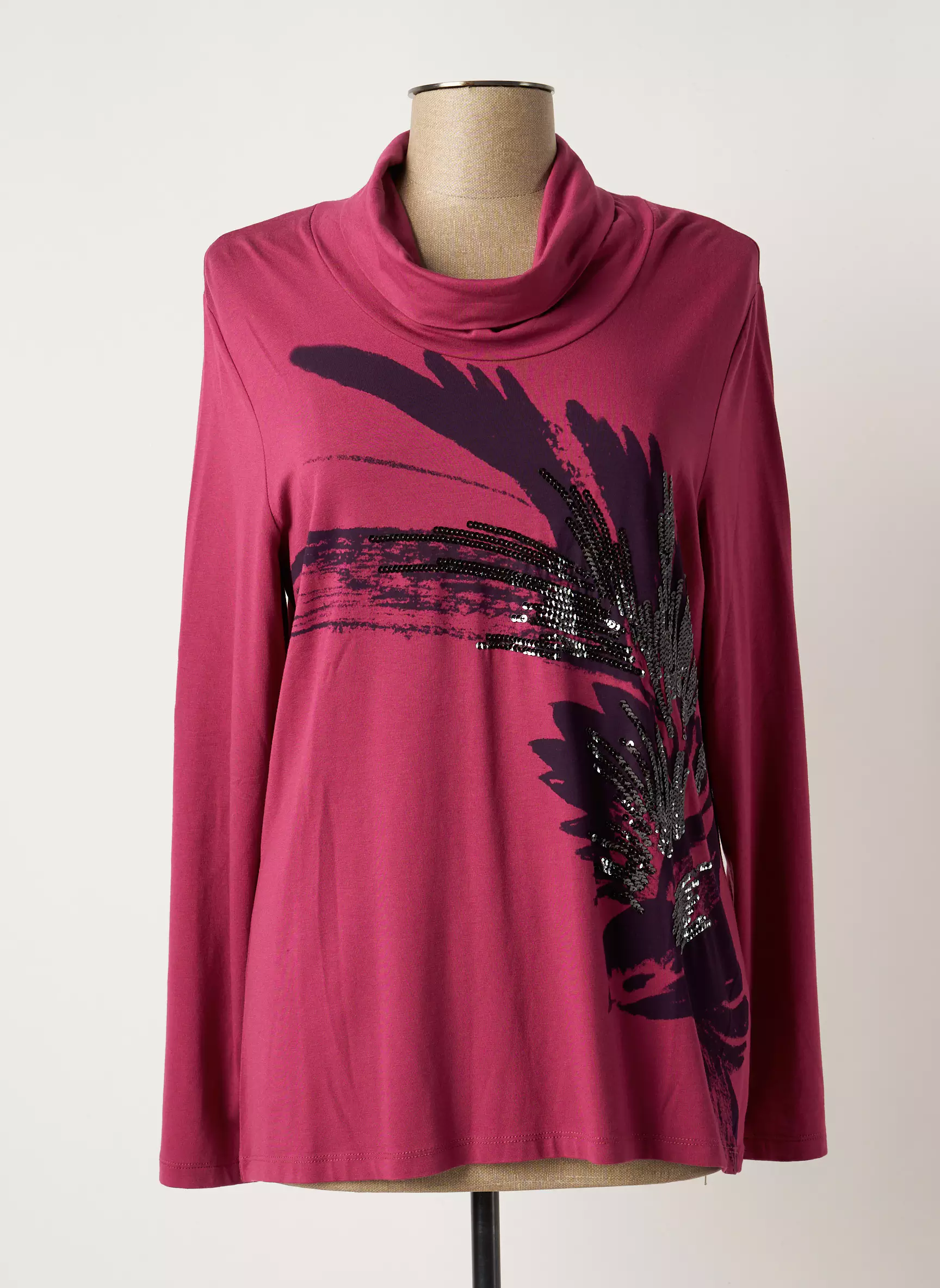Barbara Lebek Sous Pulls 1 Femme couleur violet