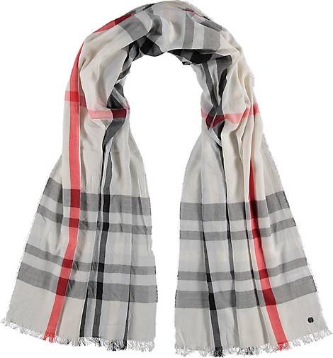 FRAAS Stola in Viskosemischung mit FRAAS Plaid Karo