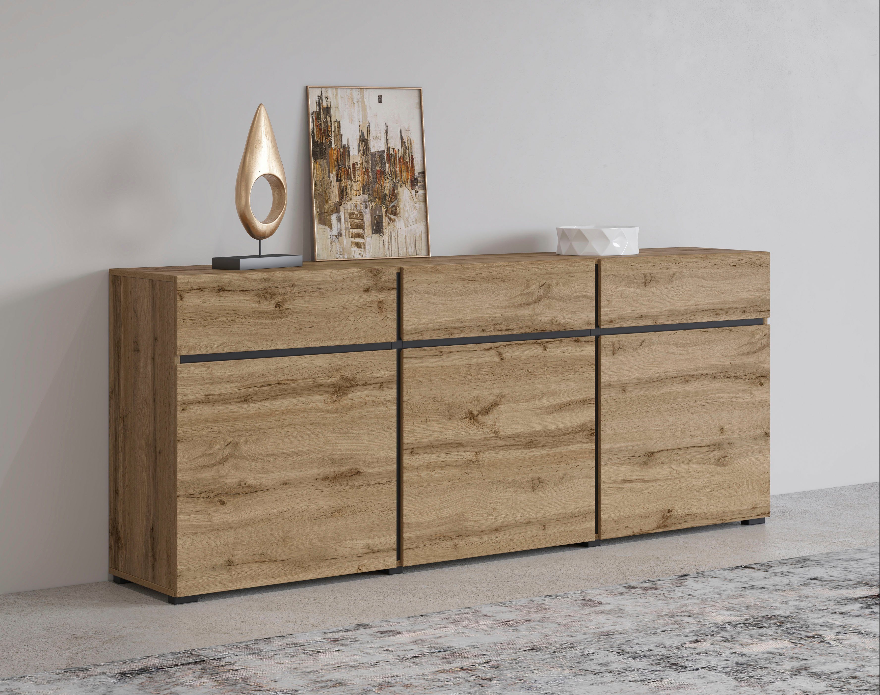 INOSIGN Sideboard Cross, Breite 180 cm