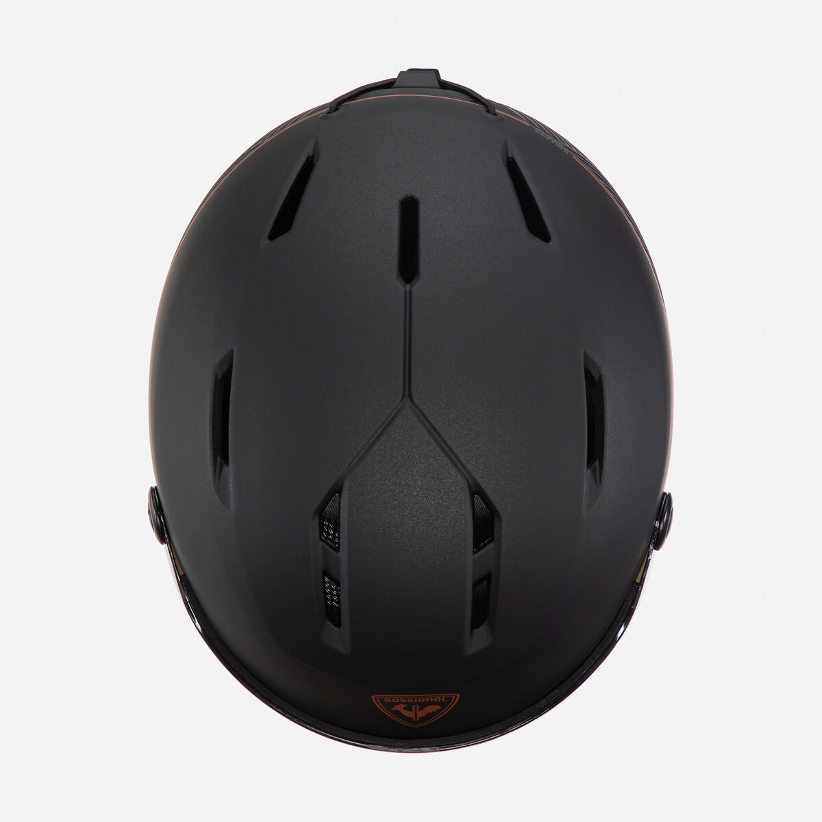 Photochromer Skihelm Rossignol Fit Visor IMPACTS Schwarz