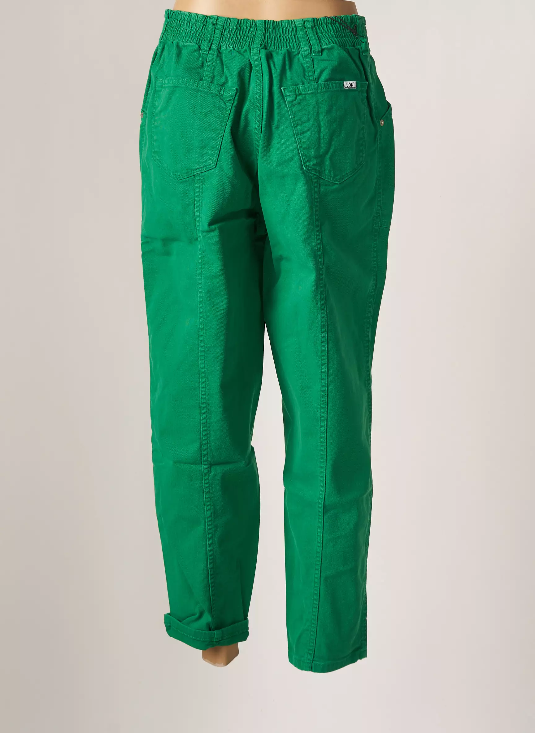 Margaux Lonnberg Pantalons Larges Femme couleur vert