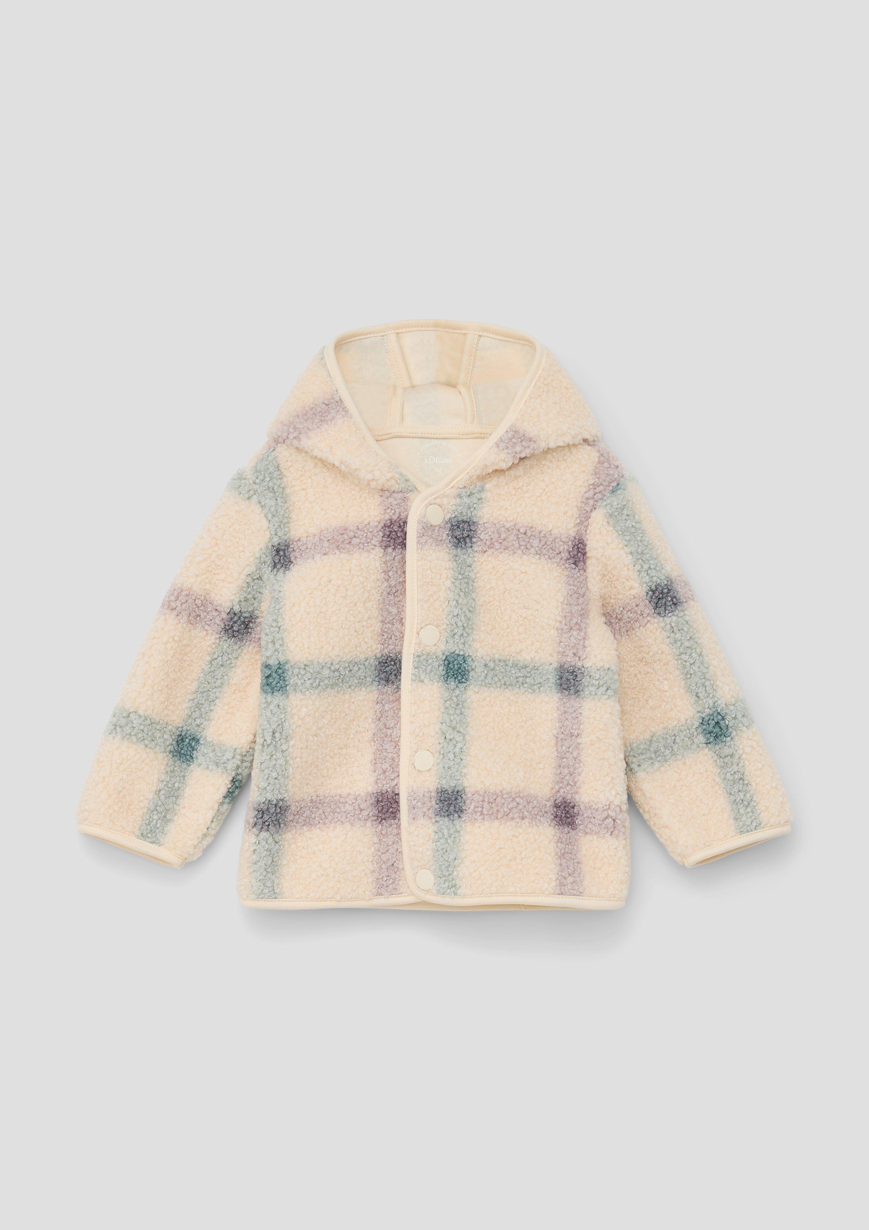 Jacke mit Karomuster  2141736-08N1