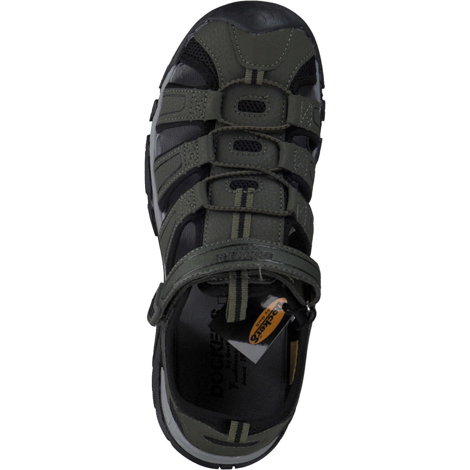Dockers 50BH602, Sandalen (Kinder), Kinder, khaki