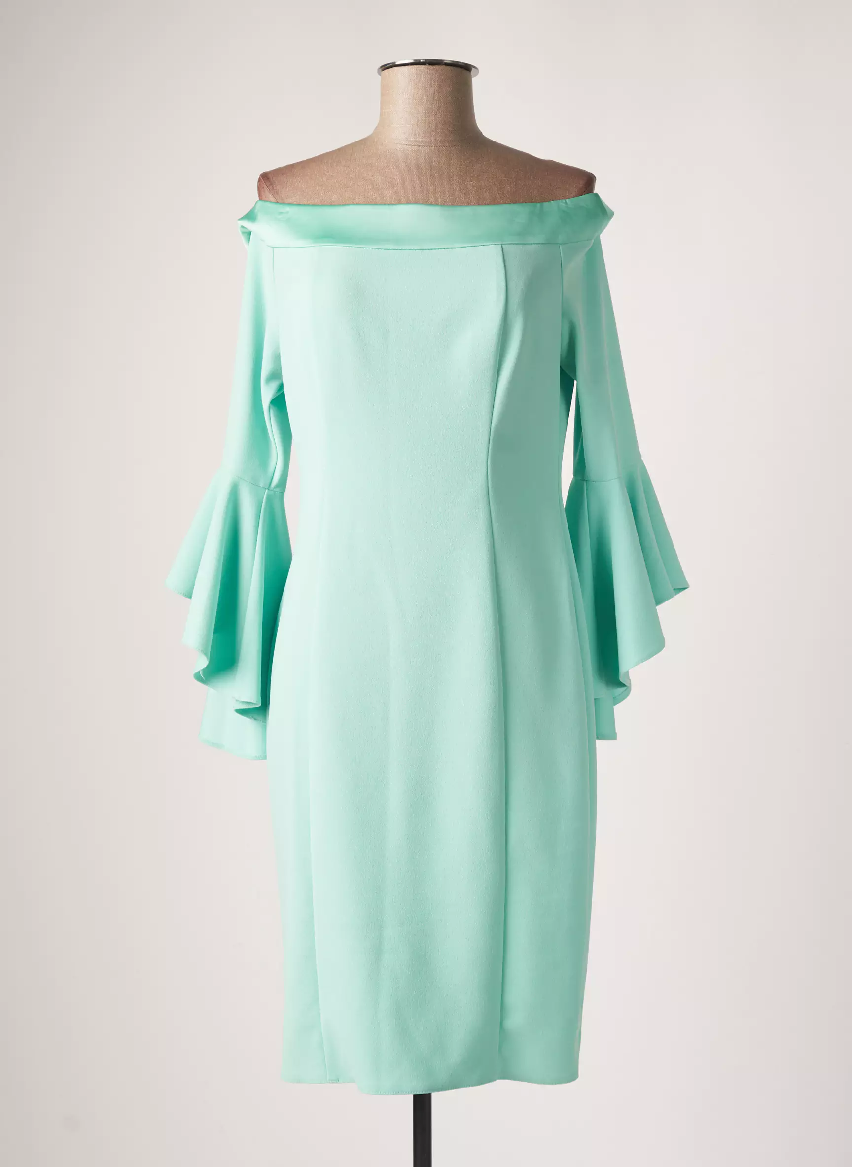 Rinascimento Robes Mi Longues Femme couleur bleu
