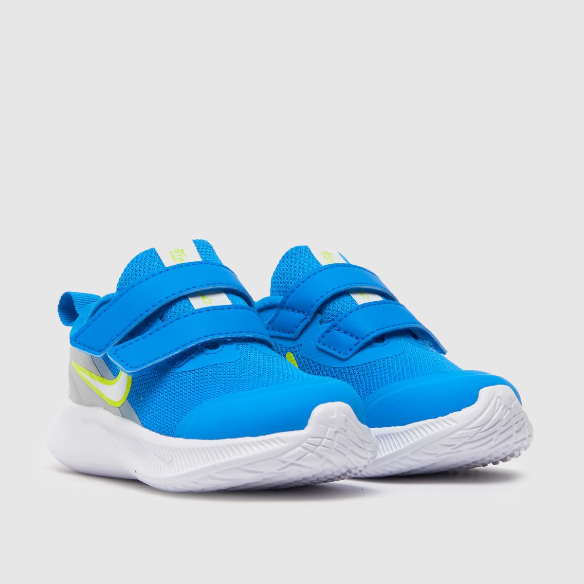 Nike blå Star Runner 3 pojkar småbarnsskor
